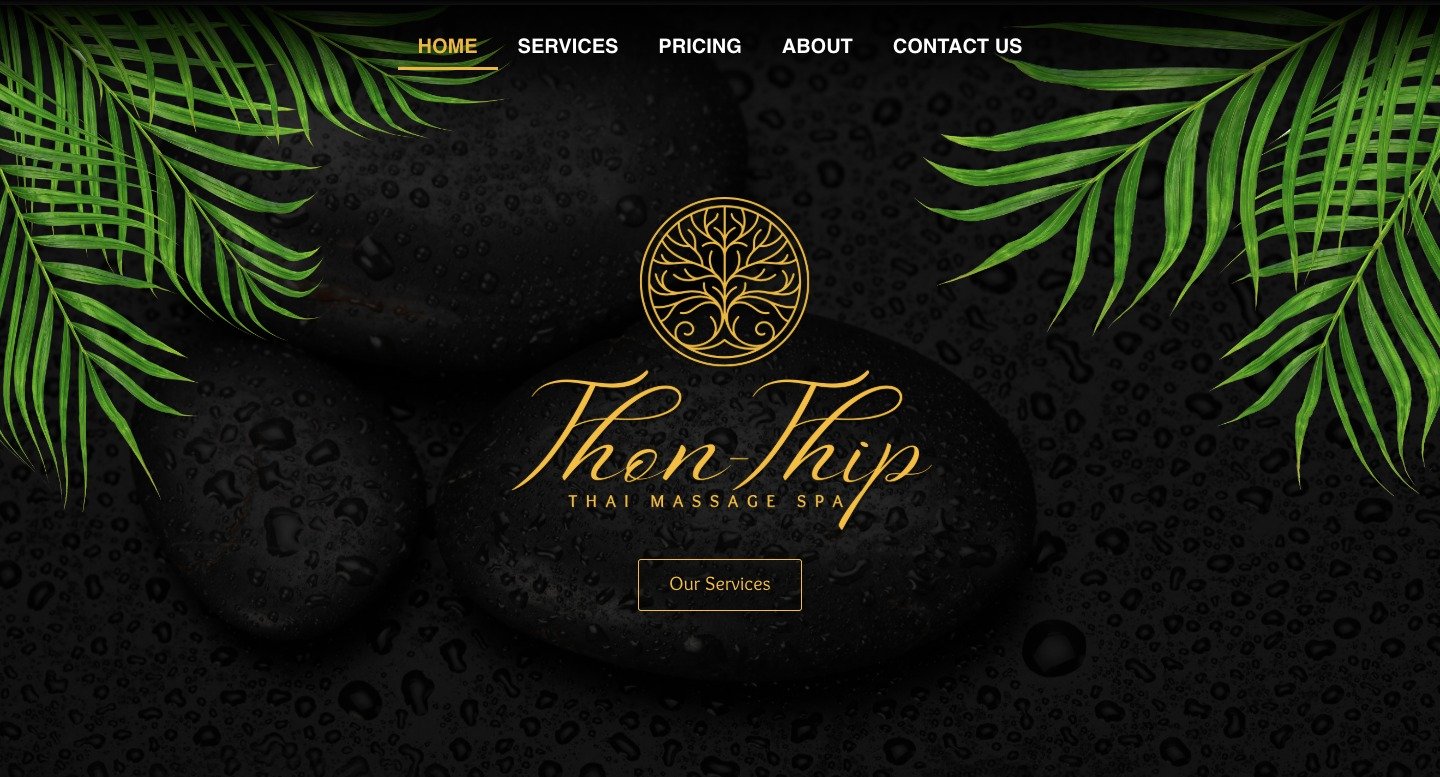Thonthip Thai massage spa homepage